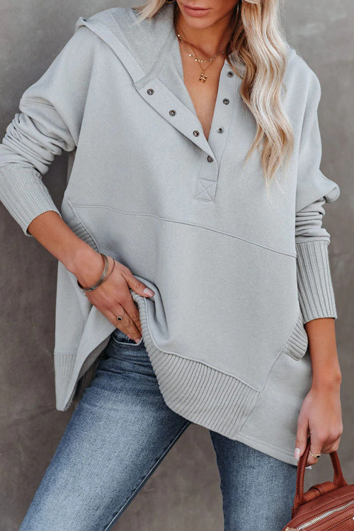 Get Going Cotton Pocket Hoodie Top - 8 Colors