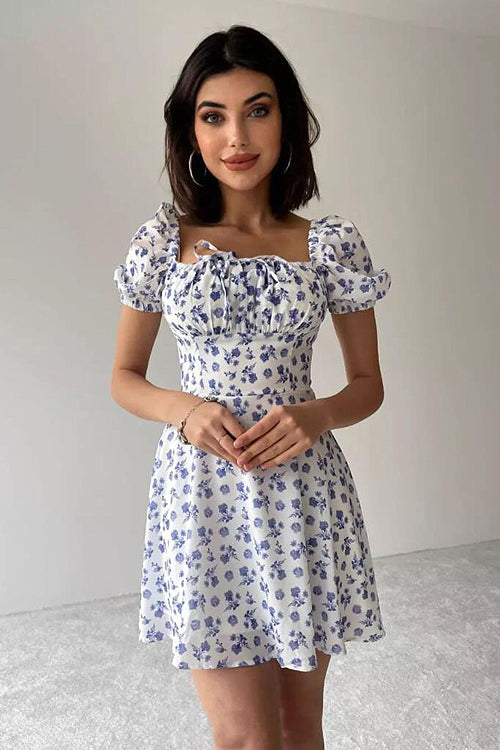 forever beauty mini dress Our Forever Sensational Floral Smocked Mini Dress is made for your Thanksgiving festivities! Comes in small-XL