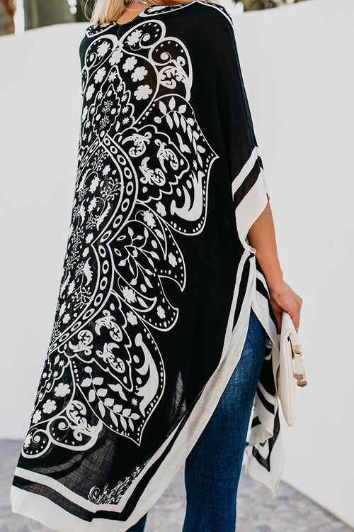 Heat Wave Boho Print Kimono - 3 Colors