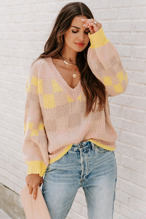 Couldn't Be Any Better V-Neck Knit Sweater - 2 Colors
