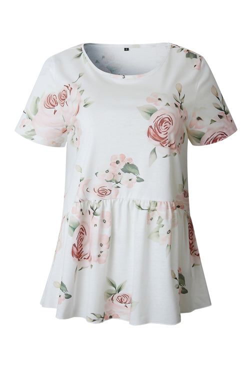 Pleasant Surprise Floral Print Tee - 4 Colors