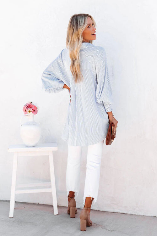 Take On The Trend Pocket Balloon Sleeve Shirt - 3 Colors