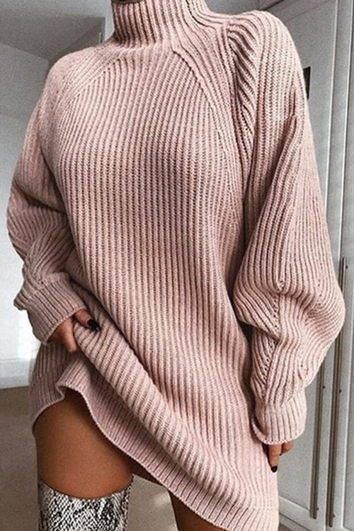 It's Your Love Long Sleeve Sweater Mini Dress - 3 Colors