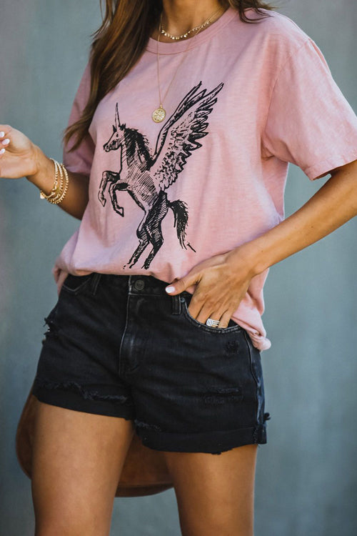 It's a Breeze Animal Print Tee