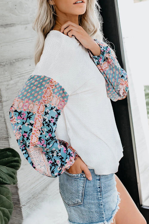 Brighter Days Printed Long Sleeve Top - 3 Colors