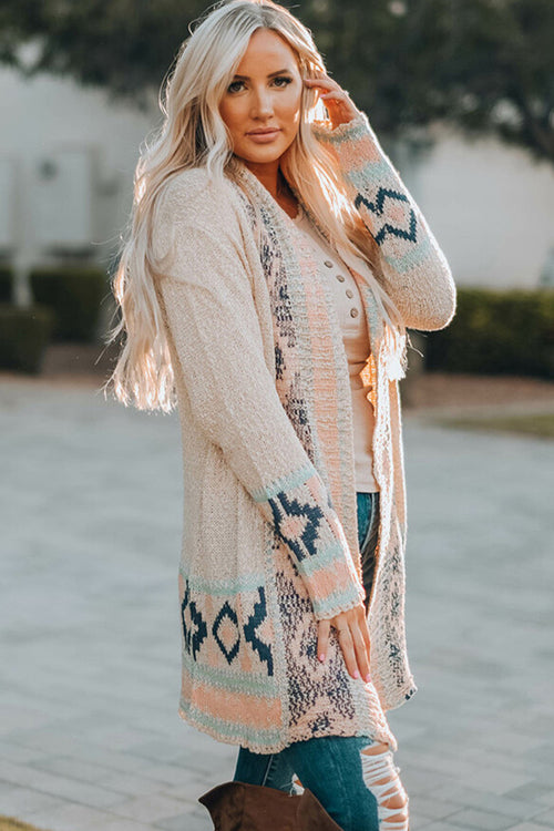 Thinking Of You Boho Knit Cardigan