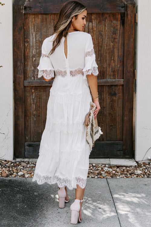 Love And Affection Lace Maxi Dress - 3 Colors