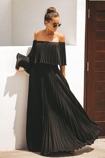 [Summer Print Dress] Summer V-Neck Print Maxi Dress for Women - Aline Silhouette, Ruffled Detail, Woven Construction, Cute Summer Dresses main image 1