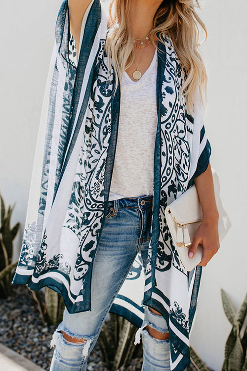 Heat Wave Boho Print Kimono - 3 Colors