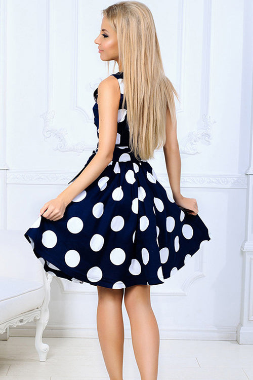 Fit&Flare Dot Mini Dress - 2 Colors