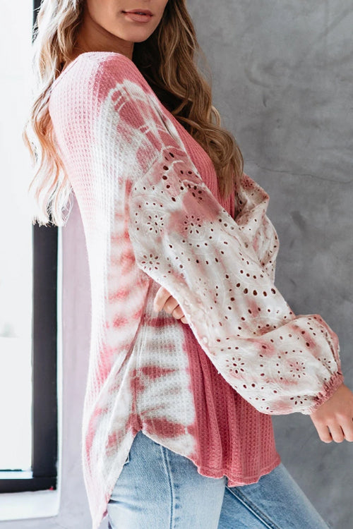 Always Lovely Tie-Dye Long Sleeve Top - 2 Colors