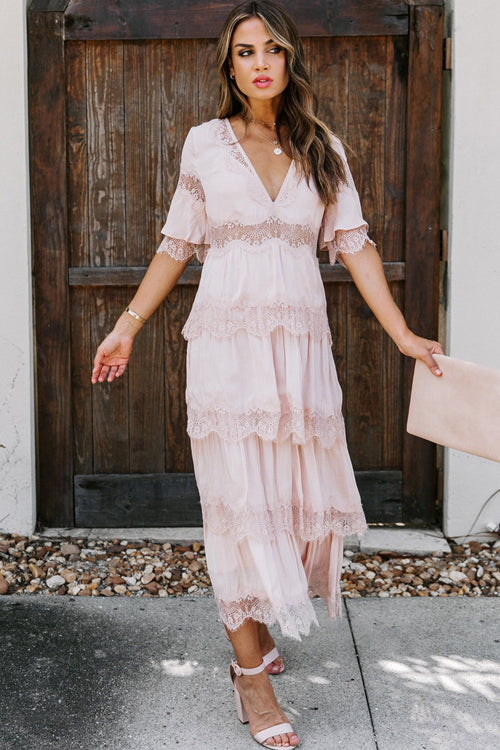 Love And Affection Lace Maxi Dress - 3 Colors