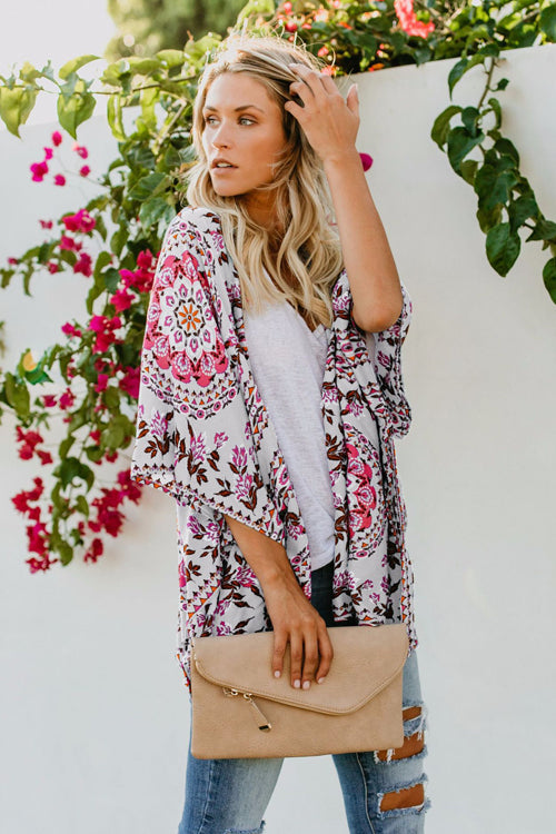 Lucky Break Boho Print Duster - 4 Colors