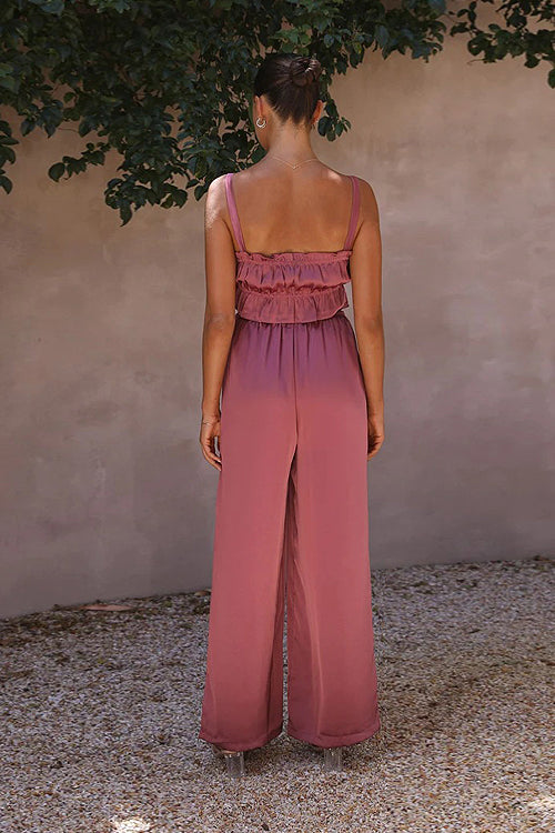 Set for Paradise Sleeveless Wide-Leg Two-Piece Set - 5 Colors