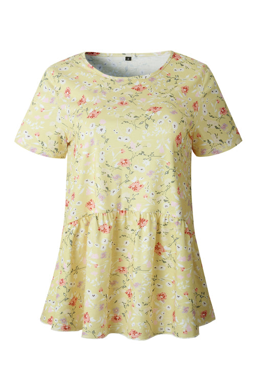 Pleasant Surprise Floral Print Tee - 4 Colors