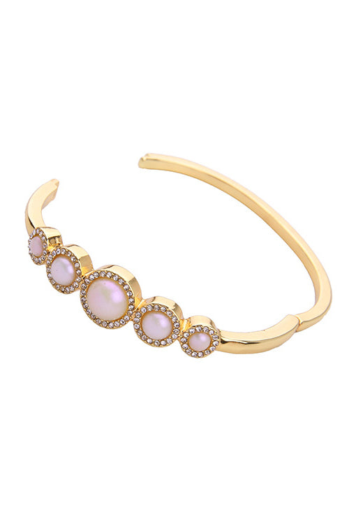 Pearl Metallic Elegant Bracelet