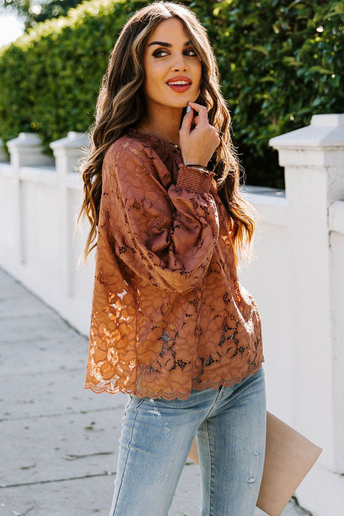 Crush On You Lace Up Top - 2 Colors