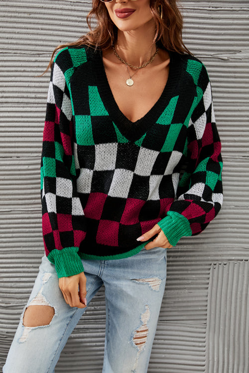 Couldn't Be Any Better V-Neck Knit Sweater - 2 Colors
