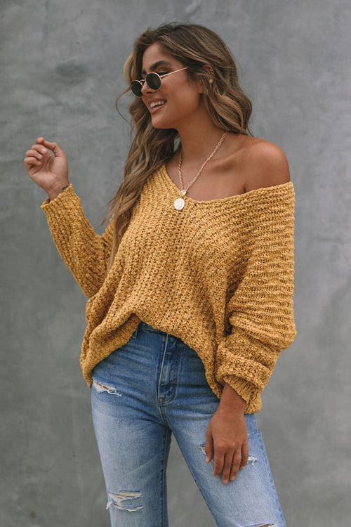 Express Yourself Knit Sweater - 4 Colors