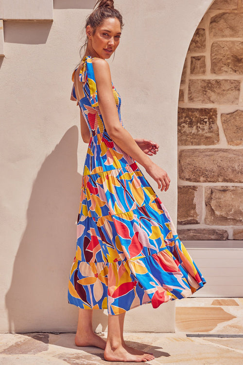 Dreamy Romance Printed Maxi Dress - 4 Colors