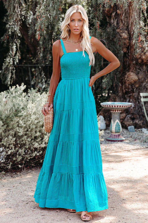 Stay With Me Babydoll Maxi Dress - 4 Colors