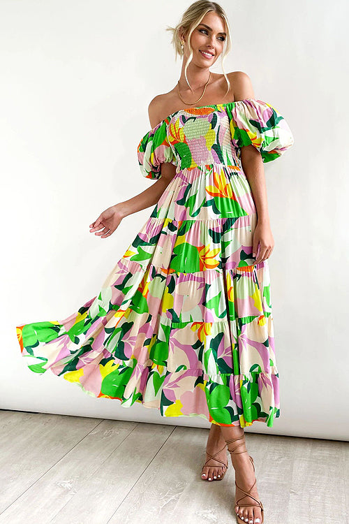 darling daylily black floral print high low maxi dress Floral Print High-Low Dress - Black Floral Dress - Maxi Dress