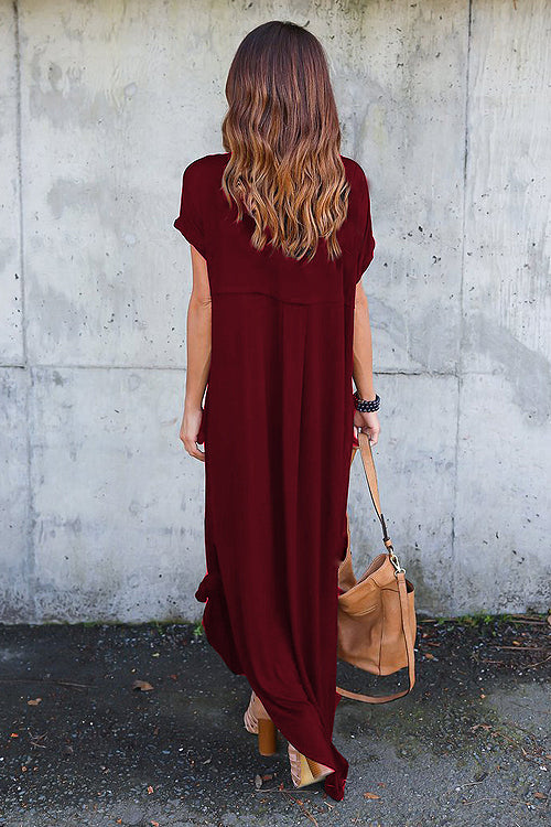 Ocean of Elegance Pocket Maxi Dress - 5 Colors