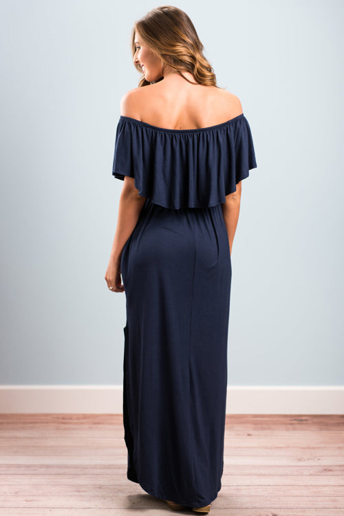 Milani Peach Off Shoulder Maxi Dress - 4 Colors Beetsweeti Milani Peach Off Shoulder Maxi Dress - 4 Colors Beetsweeti