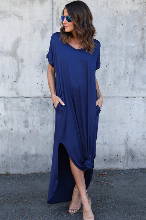 Ocean of Elegance Pocket Maxi Dress - 5 Colors Beetsweeti Ocean of Elegance Pocket Maxi Dress - 5 Colors Beetsweeti